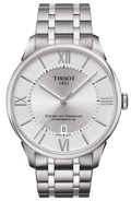 Tissot Chemin Des Tourelles Powermatic 80 Silver Dial Silver Steel Strap Watch For Men - T099.407.11.038.00