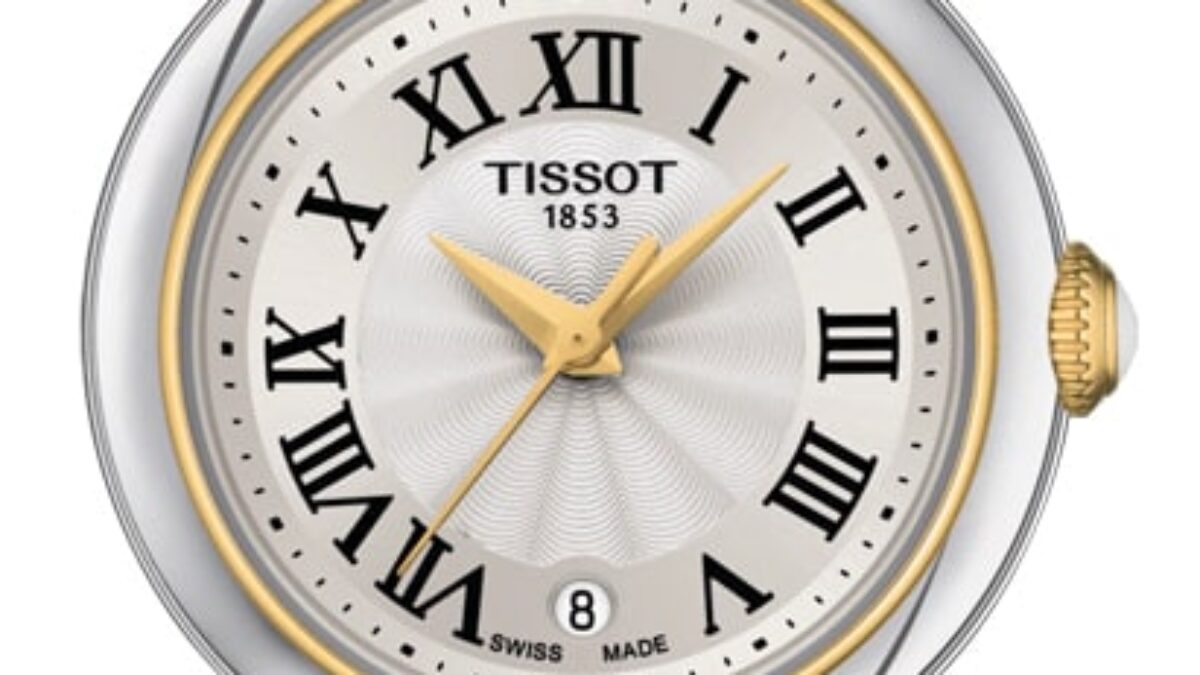 Tissot Bellissima Small Lady Quartz Mother of Pearl Dial Two Tone Stainless Steel Watch For Women - T126.010.22.013.00