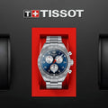 Tissot PRS 516 Chronograph Blue Dial Stainless Steel Watch for Men - T131.617.11.042.00