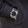 Tissot PRX Quartz Stainless Steel Black Dial Watch For Men - T137.410.11.051.00