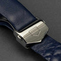 Tag Heuer Carrera Quartz Blue Dial Blue Leather Strap Watch for Women - WAR1112.FC6391