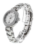 Tag Heuer Link Diamonds White Dial Silver Steel Strap Watch for Women - WAT1414.BA0954