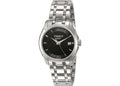 Tissot T Trend Couturier Lady Black Dial Silver Steel Strap Watch For Women - T035.210.11.051.00