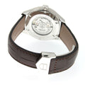 Tag Heuer Carrera Calibre 5 Automatic White Dial Brown Leather Strap Watch for Men - WAR201D.FC6291