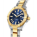 Tag Heuer Aquaracer Calibre 5 Automatic Blue Dial Two Tone Steel Strap Watch for Men - WBD2120.BB0930