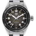 Tag Heuer Autavia Automatic Grey Dial Silver Steel Strap Watch for Men - WBE5114.EB0173