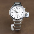 Tissot Quickster Chronograph Silver Dial Watch For Men - T095.417.11.037.00