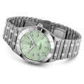 Breitling Chronomat 32 Diamonds Green Dial Silver Steel Strap Watch for Women - A77310101L1A1