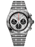 Breitling Chronomat B01 42mm Silver Dial Silver Steel Strap Watch for Men - AB0134101G1A1