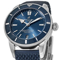 Breitling Superocean Heritage II B20 Blue Dial Blue Mesh Bracelet Mens Watch - AB2030161C1S1