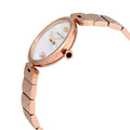 Emporio Armani Arianna Mother of Pearl White Dial Rose Gold Steel Strap Watch For Women - AR11236