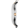 Emporio Armani Classic Quartz Silver Dial Two Tone Steel Strap Watch For Men - AR1824