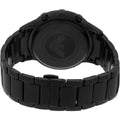 Emporio Armani Dress Chronograph Quartz Black Dial Black Steel Strap Watch For Men - AR2485