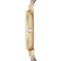 Emporio Armani Gianni T Bar White Dial Two Tone Steel Strap Watch For Women - AR8031