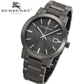 Burberry The City Grey Dial Grey Steel Strap Watch for Men - BU9007