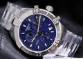 Tissot PR 100 Sport Quartz Chronograph Blue Dial Silver Stainless Steel Watch For Men - T101.617.11.041.00