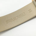Swarovski Uptown Crystal Grey Dial Grey Leather Strap Watch for Women - 5547716