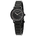 Coach Perry Black Ion Plated Dial Black Steel Strap Watch for Women - 14503641
