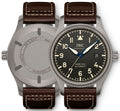 IWC Pilot's Watch Mark XVIII 40mm Black Dial Brown Leather Strap Watch for Men - IW327006