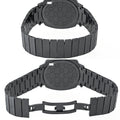 Gucci Grip Quartz Grey Dial Grey Steel Strap Watch For Men - YA157429
