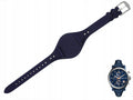 Fossil Boyfriend Sport Chronograph Blue Dial Blue Leather Strap Watch for Women - ES4113