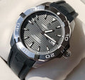 Tag Heuer Aquaracer Calibre 5 Automatic Grey Dial Black Rubber Strap Watch for Men - WAY2113.FT8021