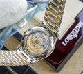 Longines Master Collection Automatic Diamonds Gold Dial Two Tone Steel Strap Watch for Men - L2.755.5.38.7