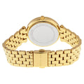 Michael Kors Darci Fuchsia Dial Gold Steel Strap Watch for Women - MK3444