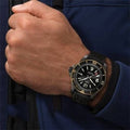 Breitling Superocean Automatic 46mm Black Dial Black Rubber Strap Watch for Men - U17368221B1S1