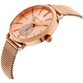 Michael Kors Portia Rose Gold Dial Rose Gold Mesh Bracelet Watch for Women - MK3845