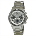 Marc Jacobs Marc Chronograph White Dial Silver Steel Strap Watch for Men - MBM3155