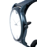 Emporio Armani Luigi Quartz White Dial Blue Mesh Bracelet Watch For Men - AR11025