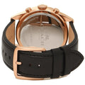 Coach Sullivan Chronograph Black Dial Black Leather Strap Watch for Men - 14602087