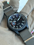 IWC Pilot’s Watch Mark XVIII Top Gun Edition “SFTI” Black Dial Green Nylon Strap Watch for Men - IW324712