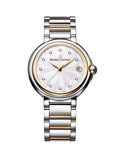 Maurice Lacroix Fiaba Mother of Pearl Dial Two Tone Steel Strap Watch for Women - FA1007-PVP13-170-1