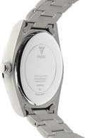 Guess Connoisseur Black Dial Silver Steel Strap Watch for Men - GW0265G1