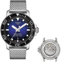 Tissot Seastar 1000 Powermatic 80 Blue Dial SIlver Mesh Bracelet Watch For Men - T120.407.11.041.02