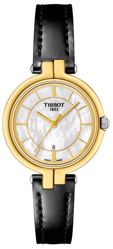 Tissot Flamingo Mother of Pearl Dial Watch For Women - T094.210.26.111.00