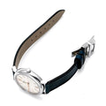 IWC Portofino Automatic Silver Dial Blue Leather Strap Watch for Women - IW357411