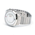 Gucci Grip Chronograph Mickey Mouse White Dial Silver Steel Strap Watch For Men - YA157306