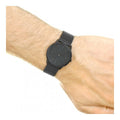 Calvin Klein Minimal Black Dial Black Mesh Bracelet Watch for Men - K3M224B1