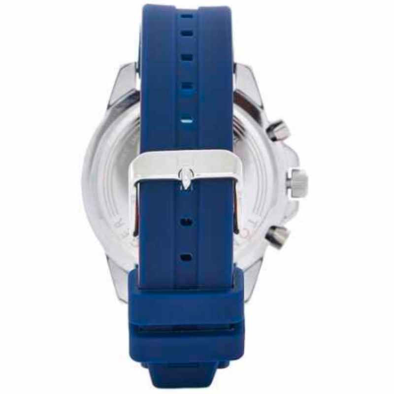 Tommy Hilfiger Mason Blue Dial Blue Rubber Strap Watch for Men - 1791791
