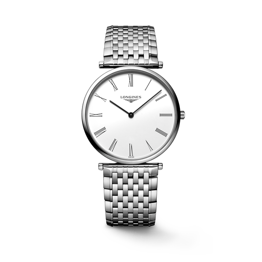 Longines La Grande Classique De Longines Silver Dial Silver Mesh Bracelet Watch for Women - L4.755.4.72.6