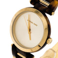Michael Kors Delray Gold Dial Two Tone Steel Strap Watch for Women - MK4314