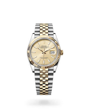 Rolex Datejust 41 Silver Dial Two Tone Jubilee Bracelet Watch for Men - M126333-0002