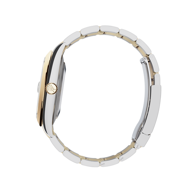 Rolex Datejust 41 White Dial Two Tone Jubilee Bracelet Watch for Men - M126303-0016