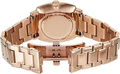 Marc Jacobs Mandy White Dial Rose Gold Stainless Steel Strap Watch for Women - MJ3574