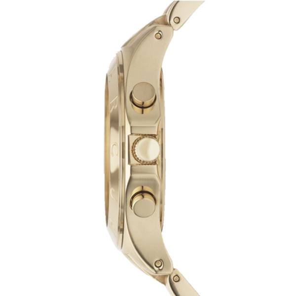 Marc Jacobs Blade Gold Dial Gold Stainless Steel Strap Watch for Women - MBM3101