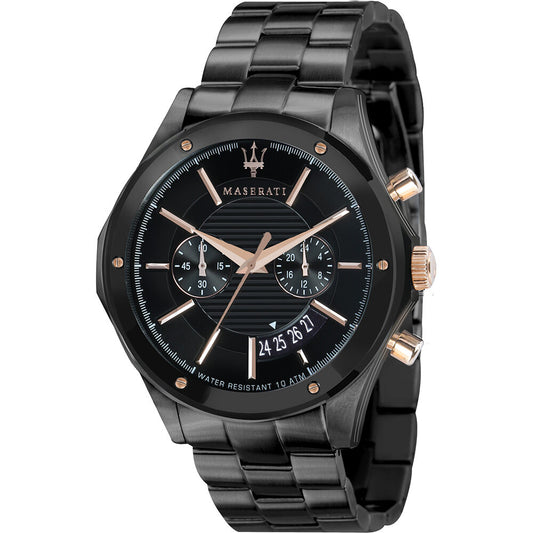 Maserati Circuito Black Dial Stainless Steel Watch For Men - R8873627001