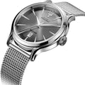 Maserati Epoca Grey Dial Grey Mesh Bracelet Watch For Men - R8853118002